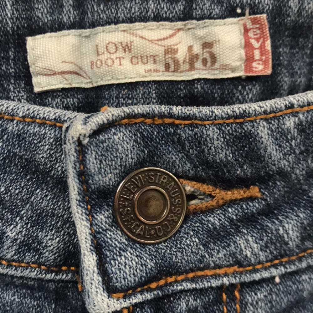 Levi’s 545 Low Boot Cut Jeans - Picture 2 of 12